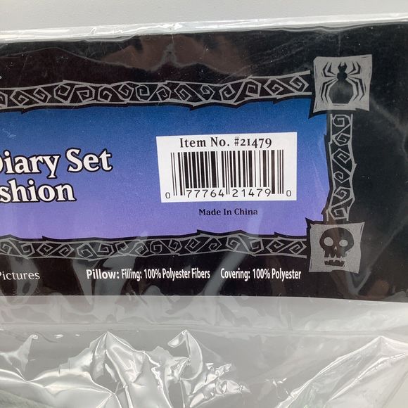 Nightmare Before Christmas Personalized Diary Set With Cozy Cushion New - Picture 4 of 5